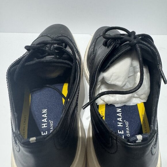 Cole Haan Mens Grand Wingtip Oxfords Black Size 11.5 M main image 4
